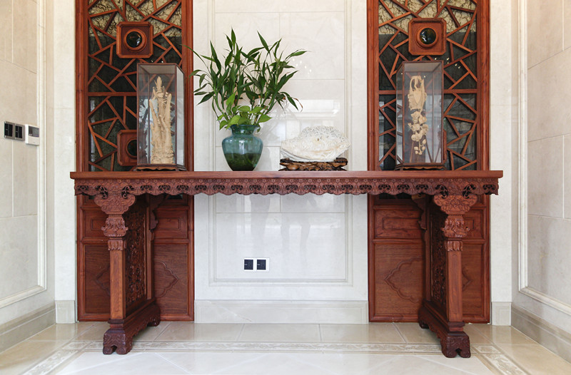 如意云纹平头案